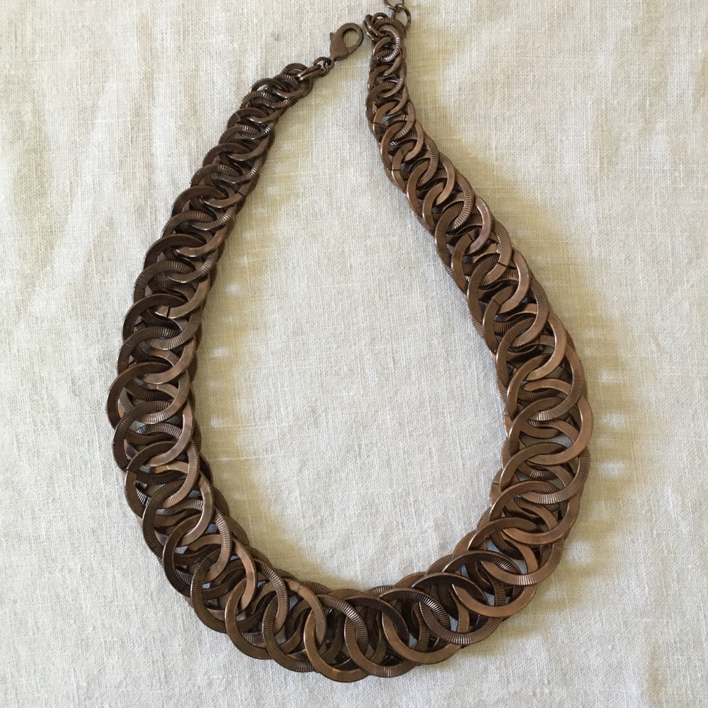 Copper Link Necklace